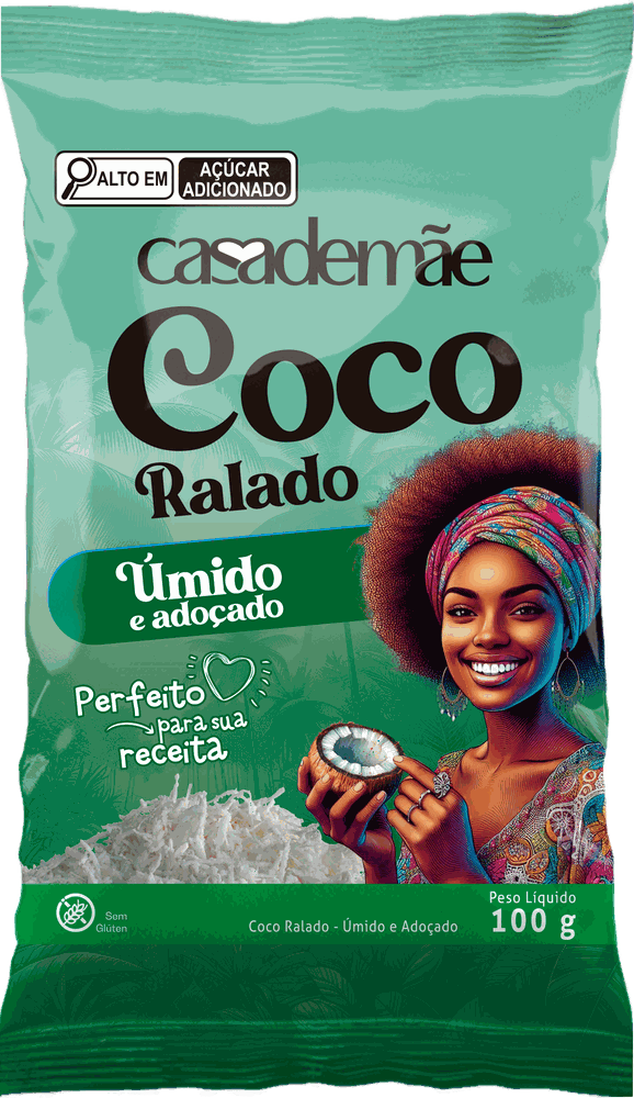 Coco Ralado Úmido 100g