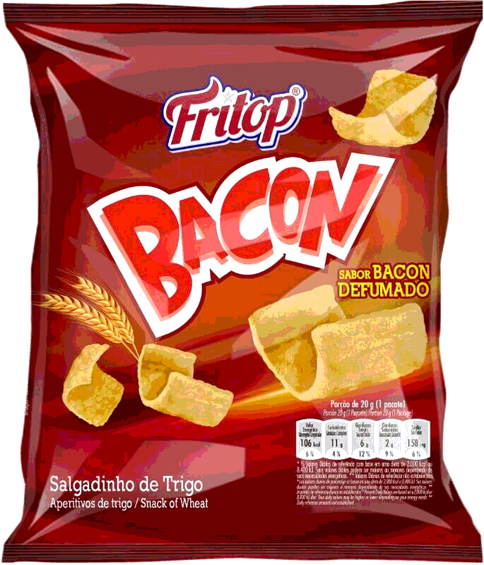 Salgadinho Bacon Defumado 20g