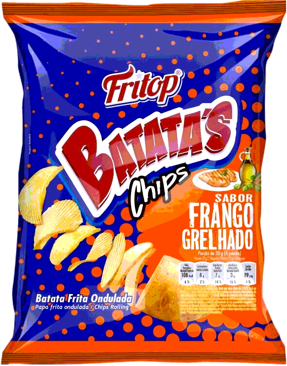 Batata's Chips Ondulada Frango Grelhado 20g