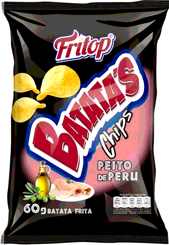 Batata's Chips Peito de Peru 60g