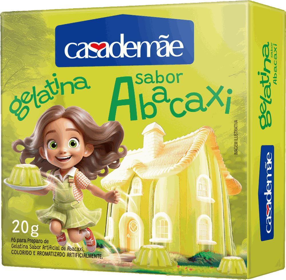 Gelatina Abacaxi 20g
