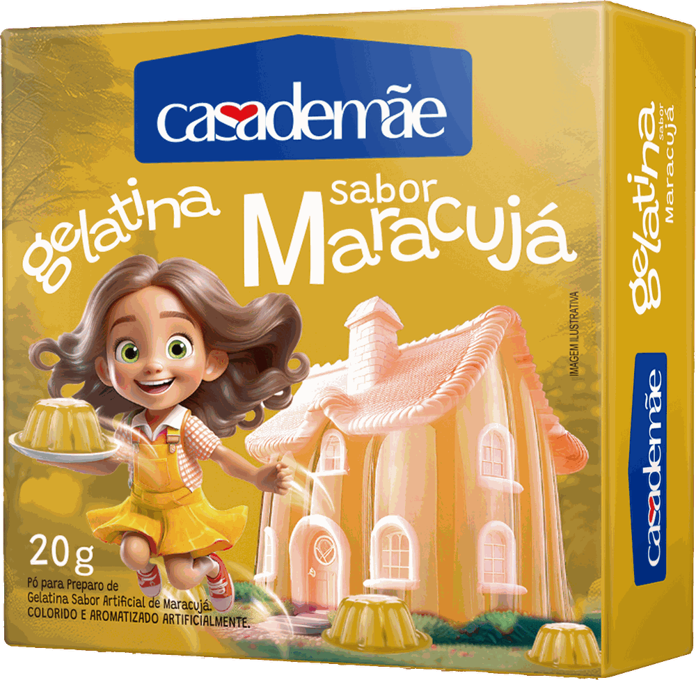 Gelatina Maracujá 20g