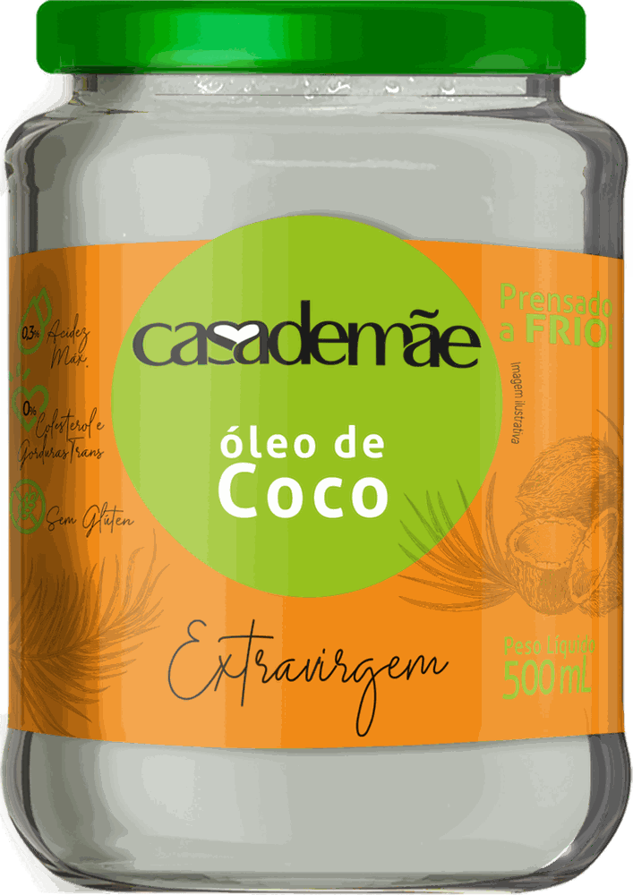 Óleo de Coco Extravirgem 500ml