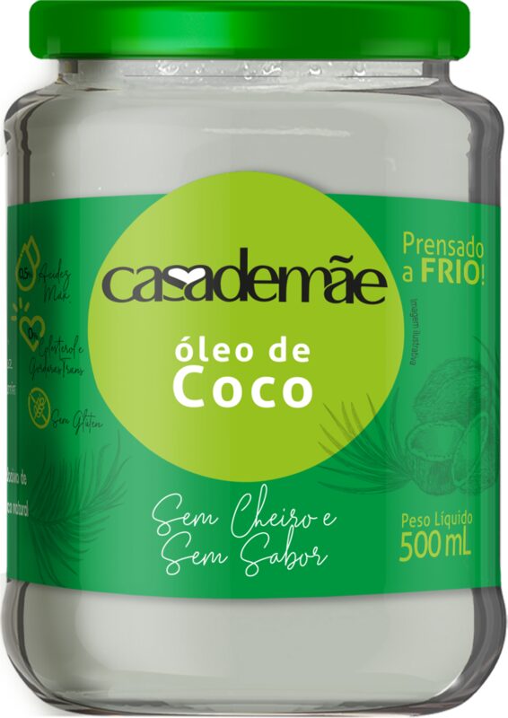 Óleo de Coco Sem Cheiro 500ml