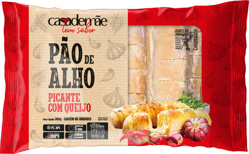 Pão de Alho Picante