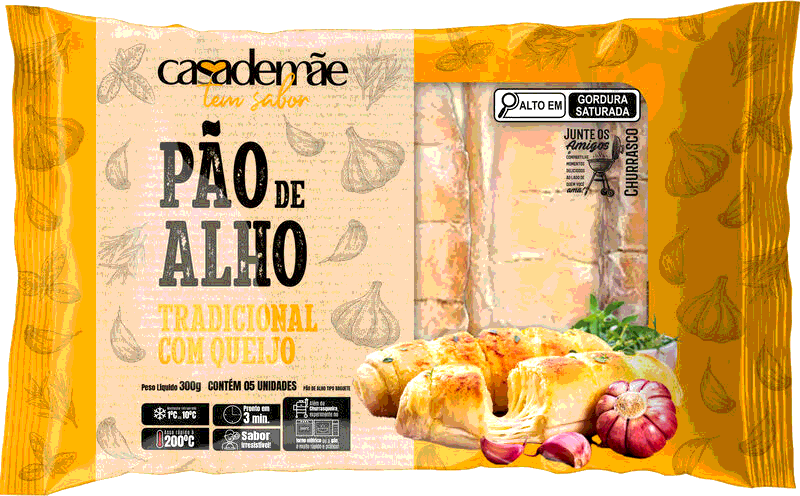 Pão de Alho Tradicional