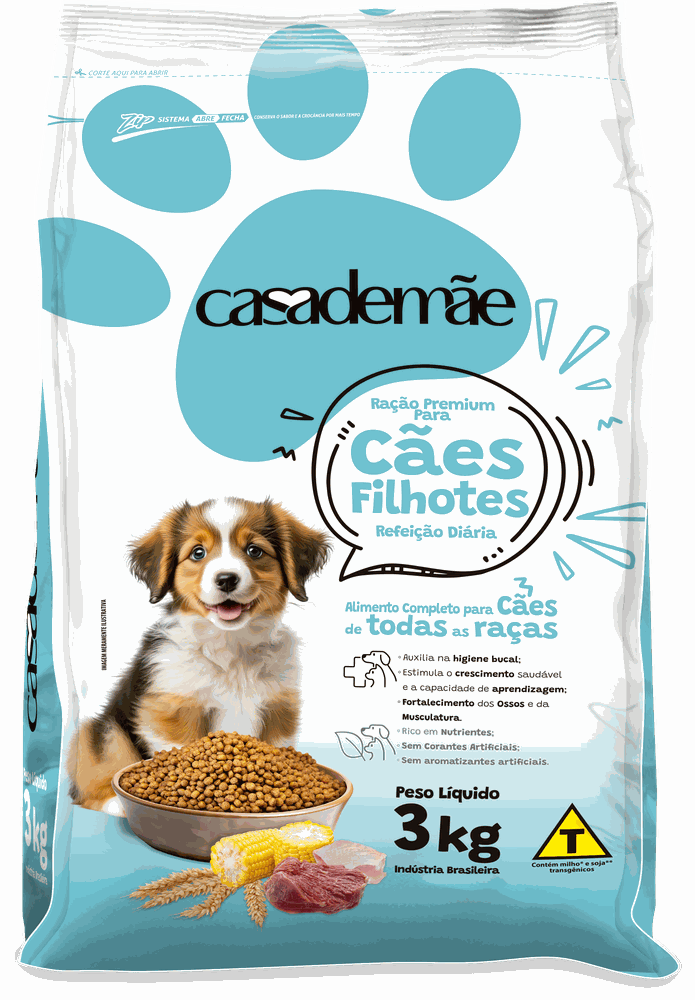 Ração Cães Filhotes 3kg